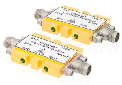 Multiplicateurs de fréquence actifs (x2) de 8 à 46 GHz : Série PE88X